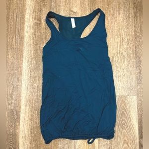 Teal tank top